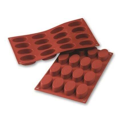 Siliconen bakvorm Ovaal 16x