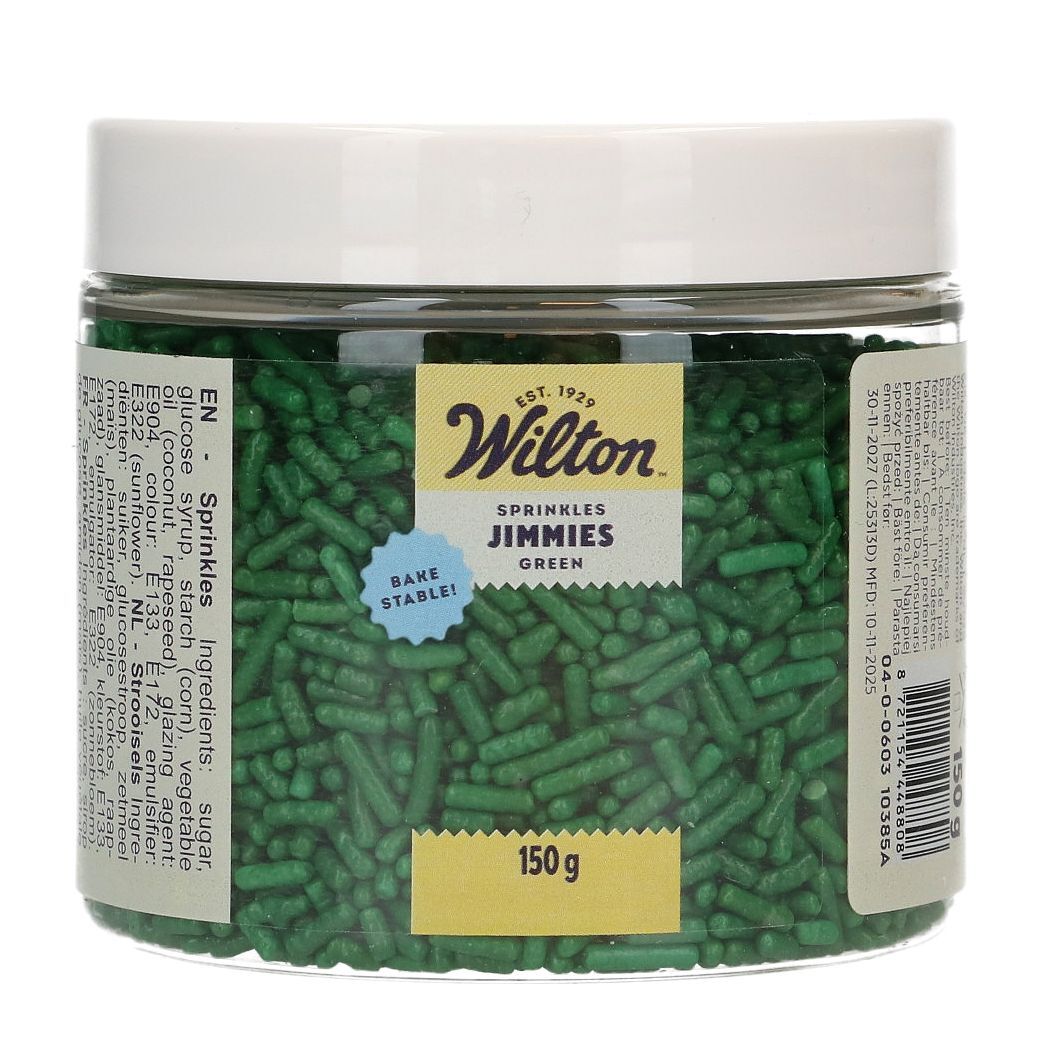 10000_04-0-0603_1 Wilton Bakvaste Jimmies Groen 150g