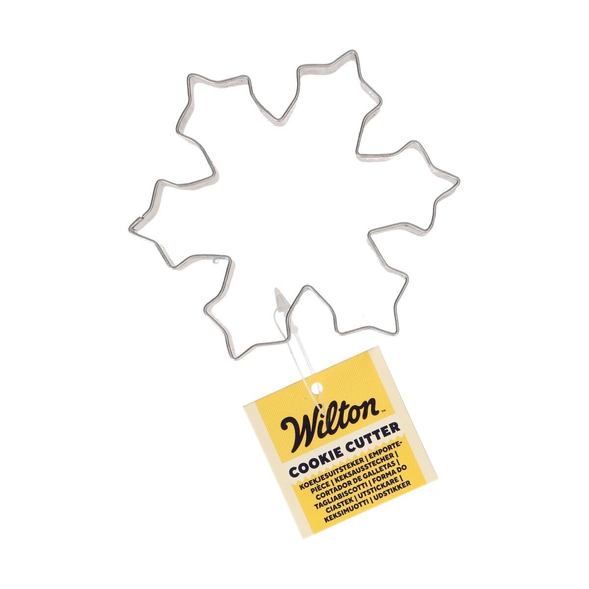Wilton_2025_02-0-0571_Wilton_Cookie_Cutter_Snowflake_1_jpg_1 Wilton Koekjesuitsteker Sneeuwvlok 8,7 cm