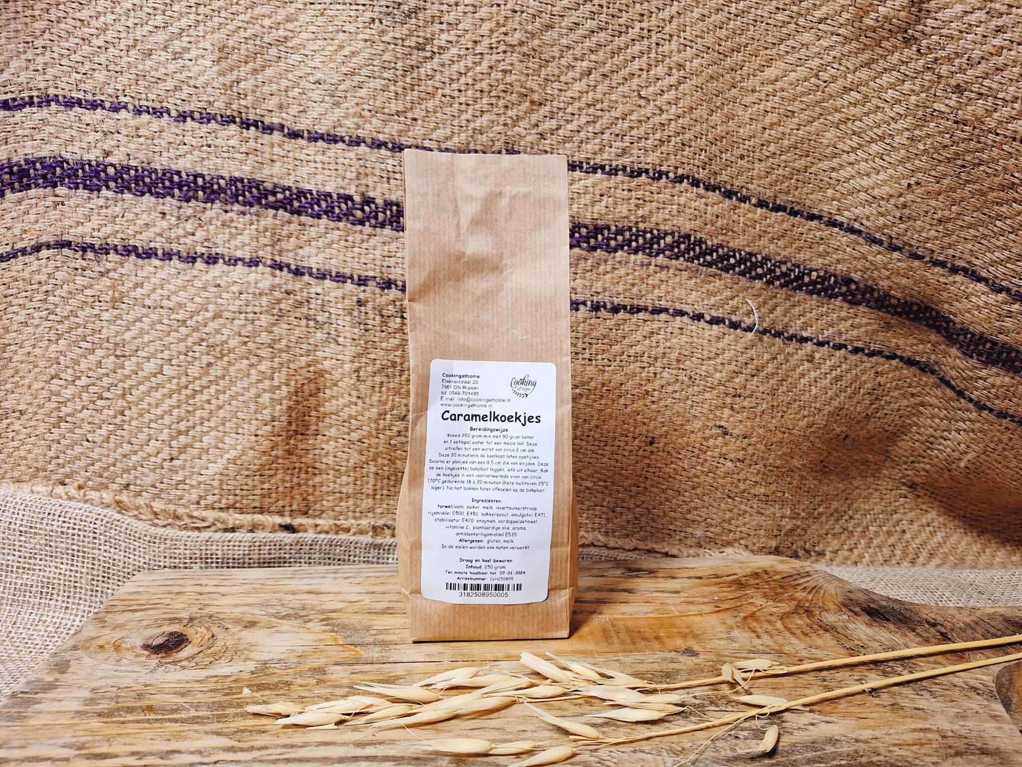 Caramel koekjesmix