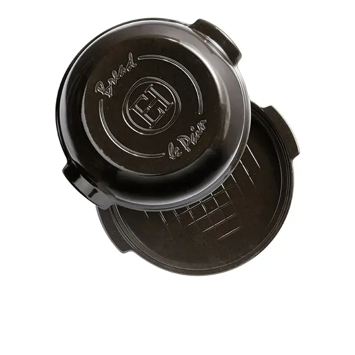 28mkgnn_1 Emile Henry Broodbakvorm rond - Ø295mm - Fusain