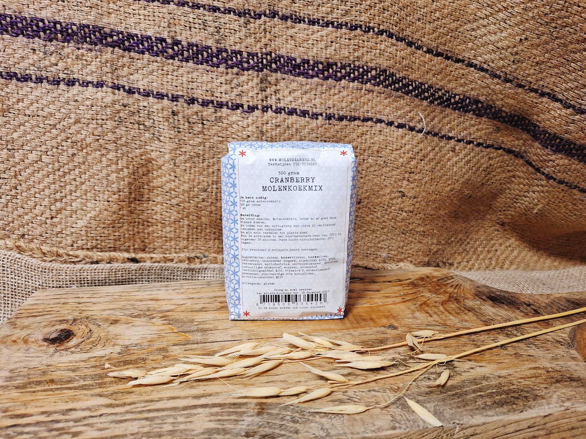 Cranberry molenkoekmix