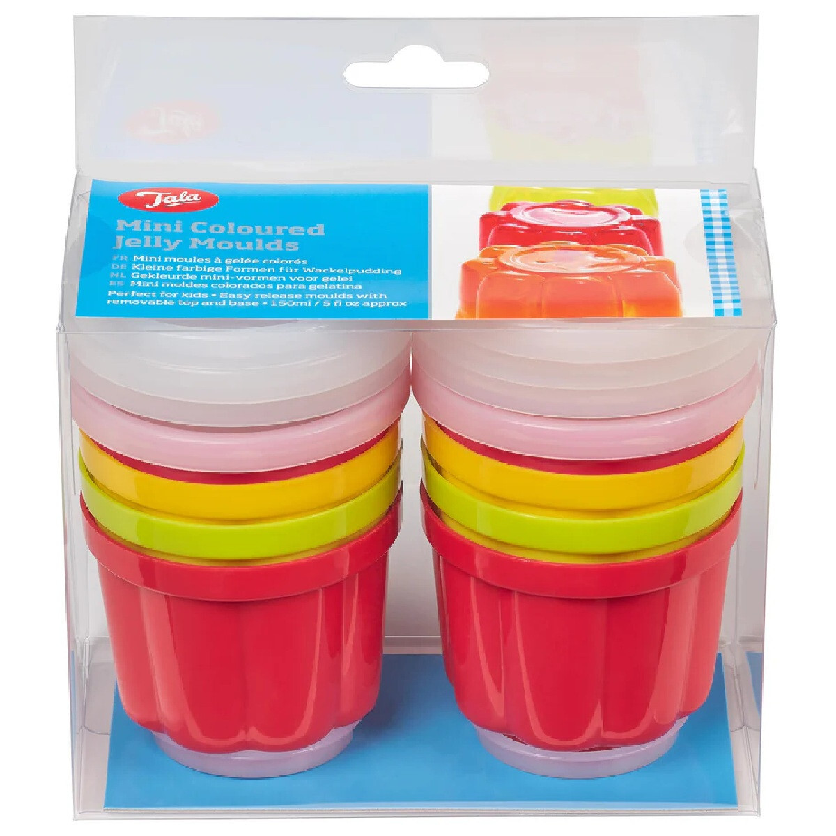 Tala Mini Puddingvorm Set/8