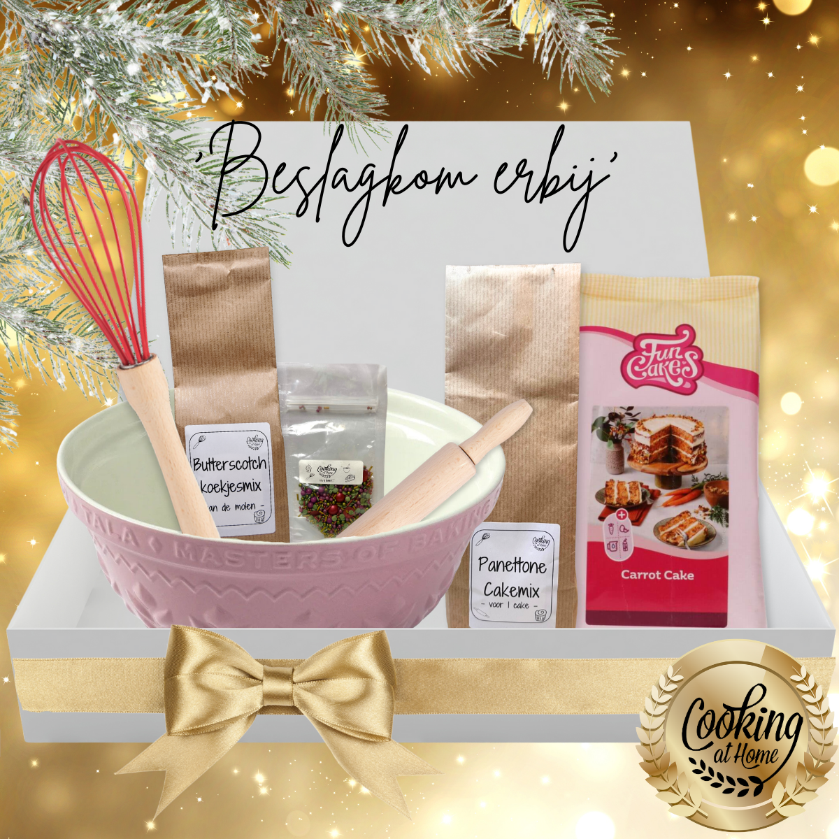 Kerstpakket 'Beslagkom erbij'