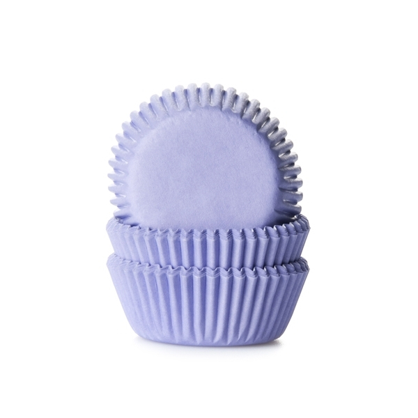 Cupcake cups MINI Effen Lila - 500 stuks HoM