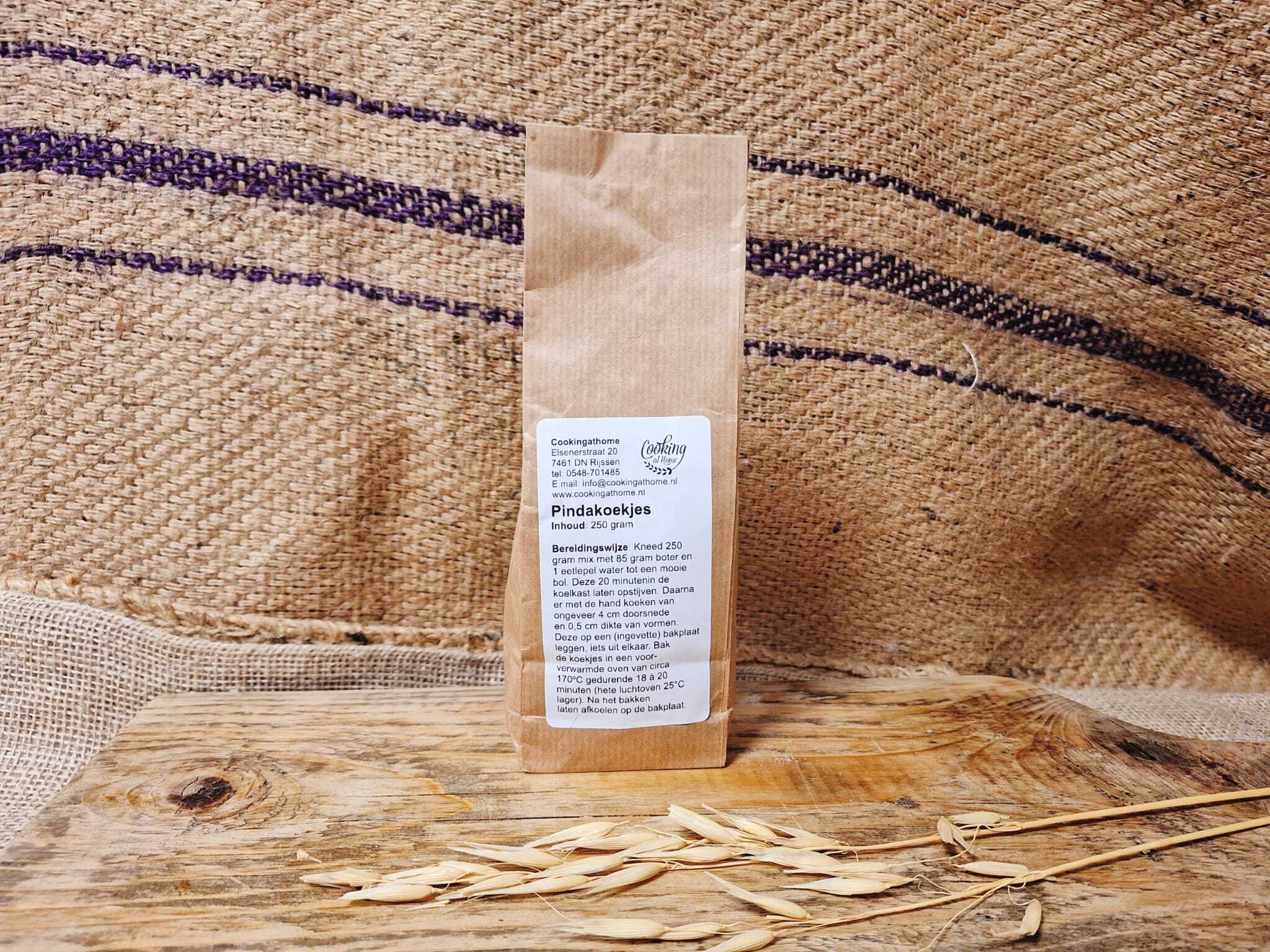 Pindakoeken 250 gram