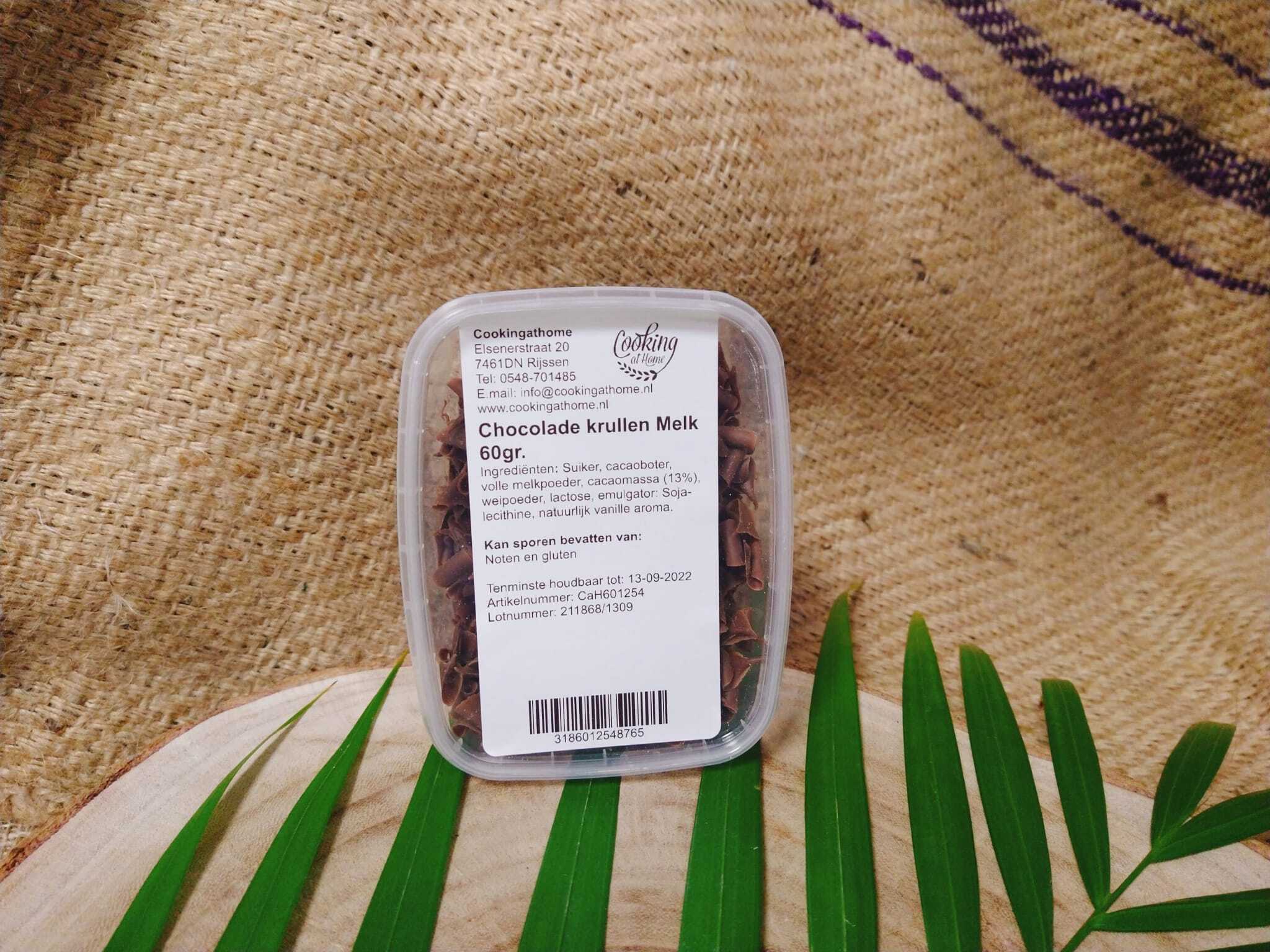 Chocolade krullen Melk