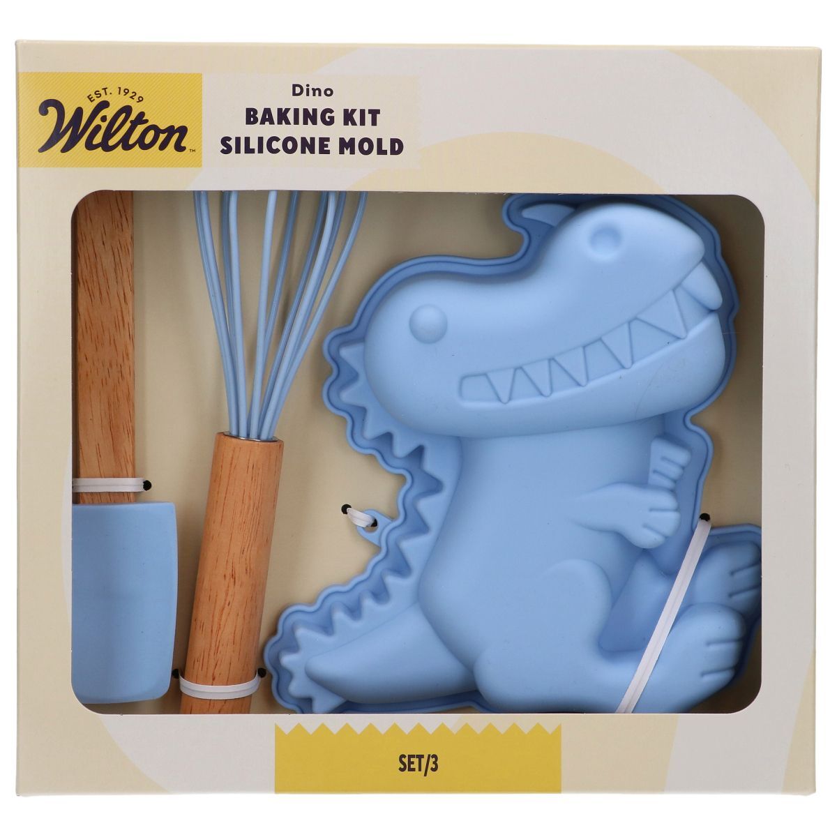 Wilton Baking Kit Silicone Mal Dino Set/3