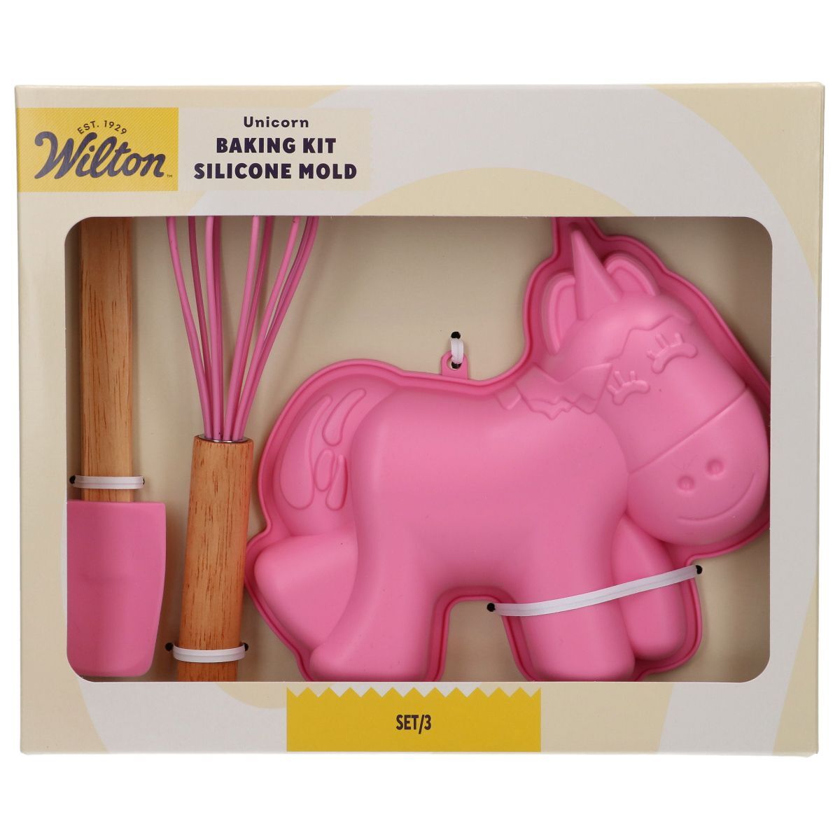 Wilton Baking Kit Silicone Mal Unicorn Set/3