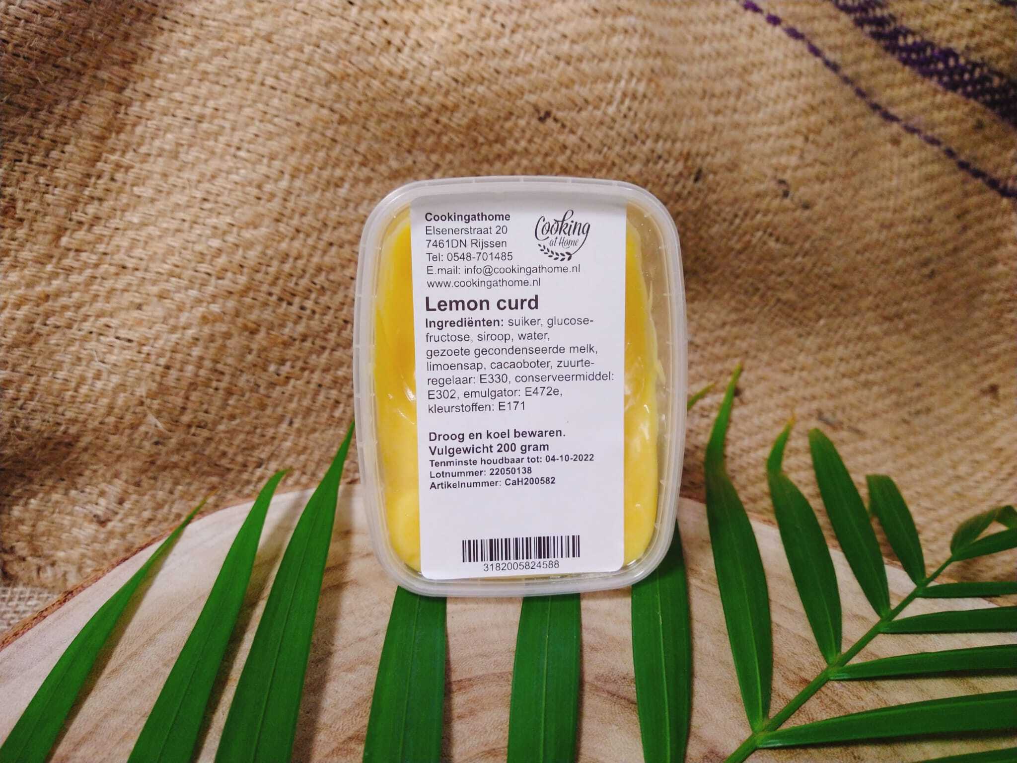 Lemon curd 200 gram