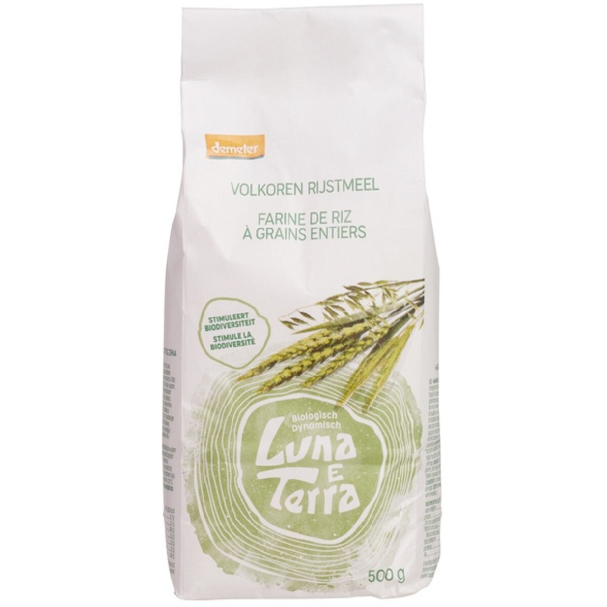 Rijstmeel Volkoren Biologisch 500g