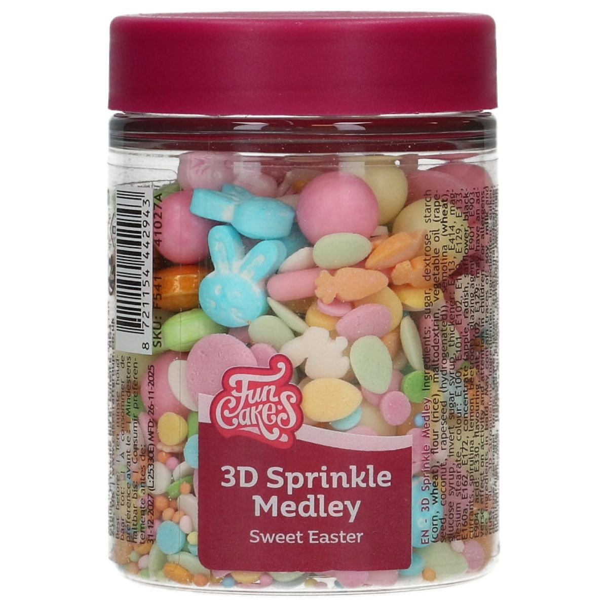 10000_F54110_1 FunCakes 3D Sprinkle Medley Sweet Easter 70 g