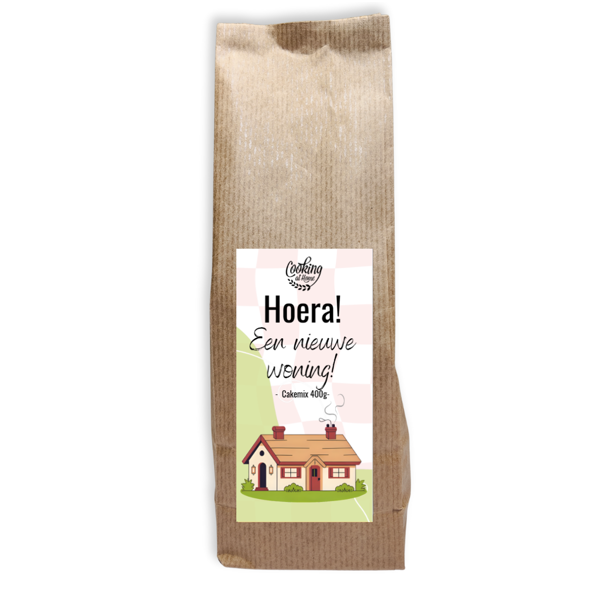 Cadeaucake 'Hoera! Een nieuwe woning!'