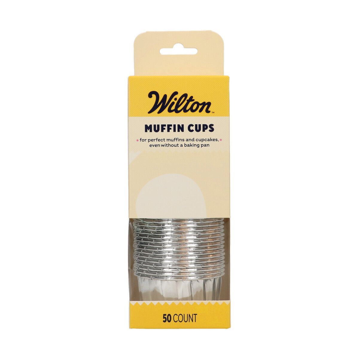 Cupcake / Muffin Cups Zilver 50 stuks - Wilton