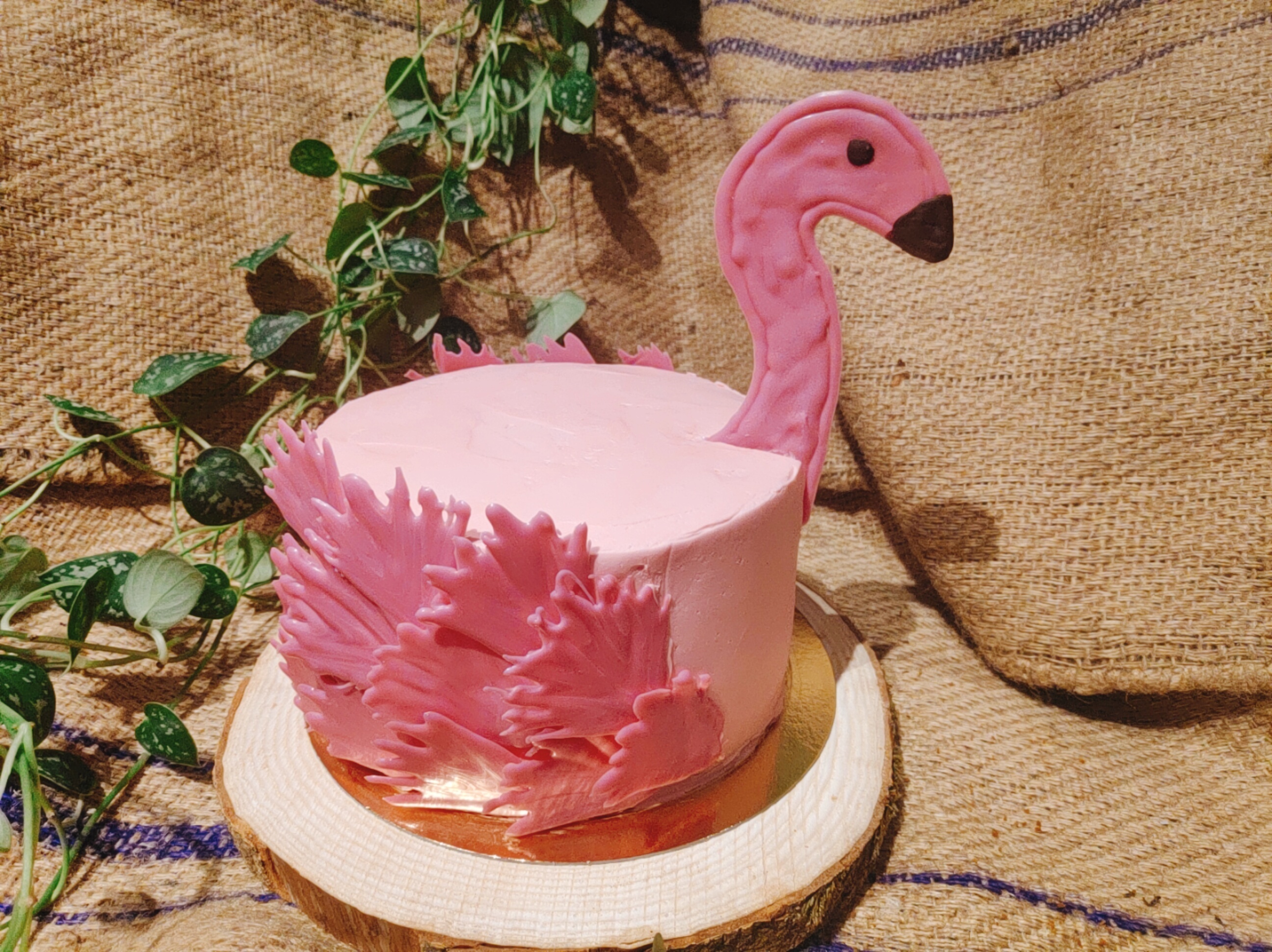 Bakpakket Flamingotaart