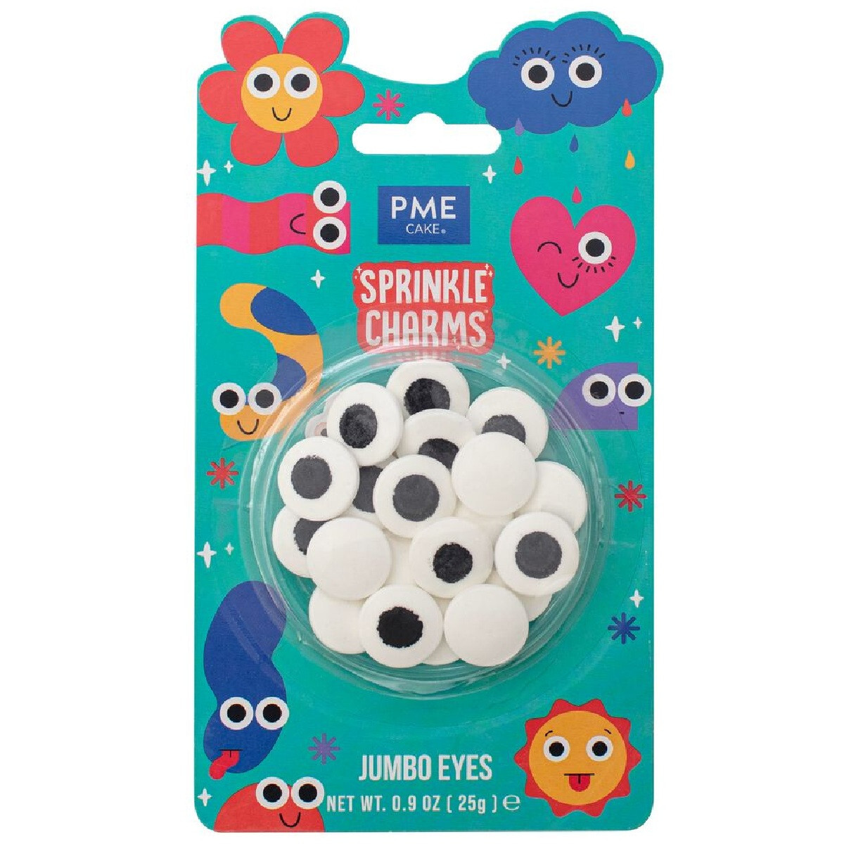 PME Sprinkle Charms Oogjes Jumbo 25g