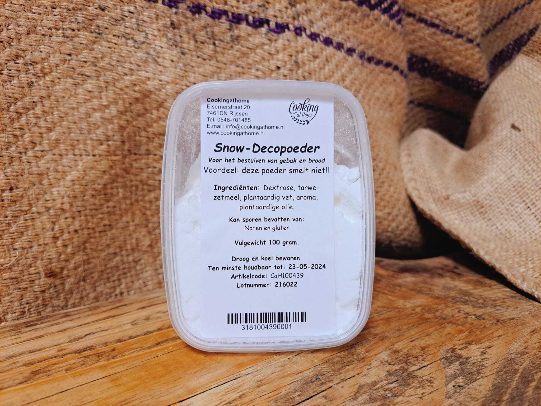 Snow Decoratiepoeder 100 gram