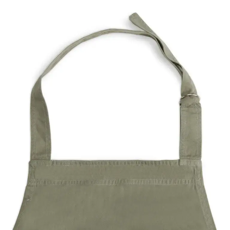 Walra Keukenschort Cook with Happiness - Legergroen