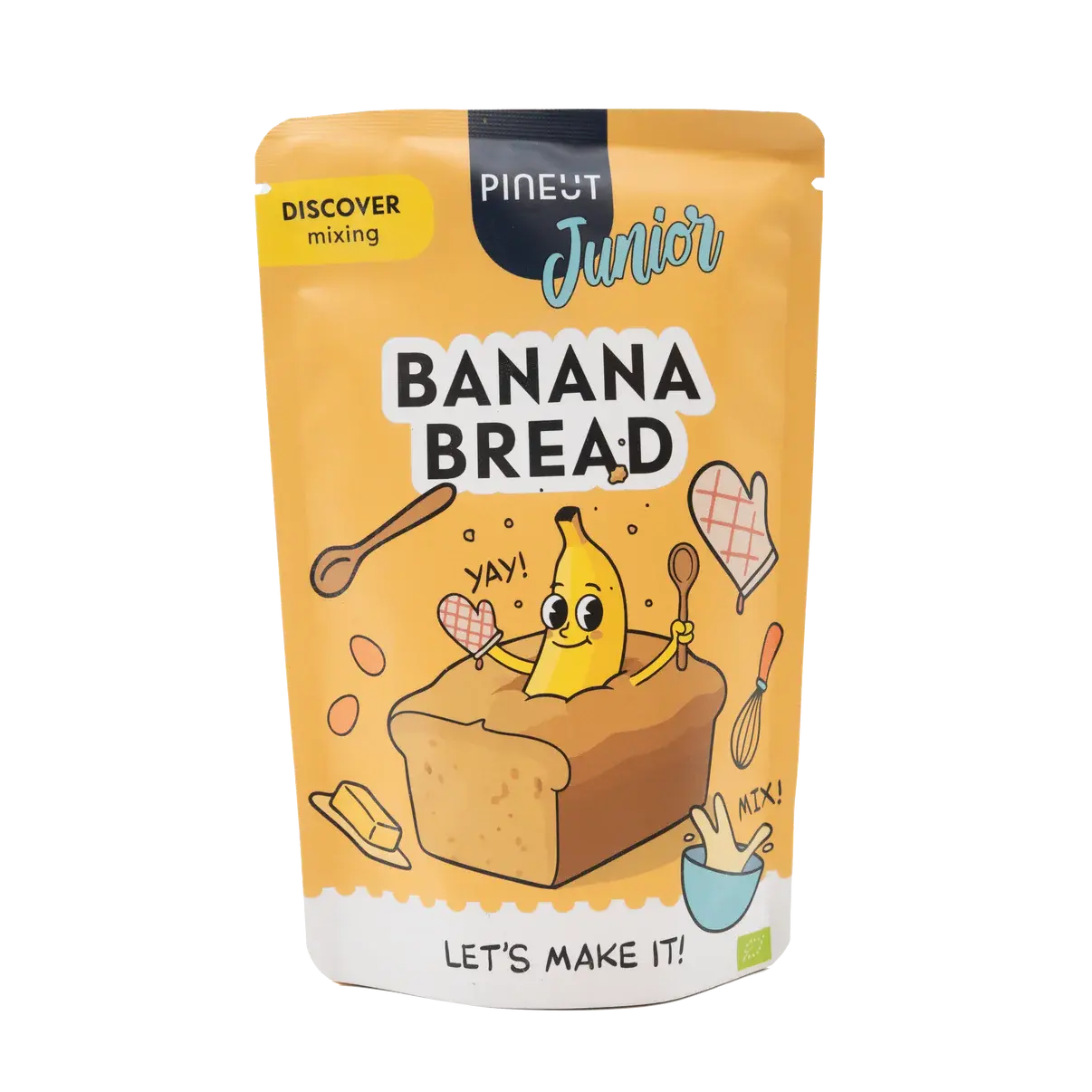 PIN902-Junior-Banana-Bread Pineut - Junior - Banana Bread BIO Pouch 197 g