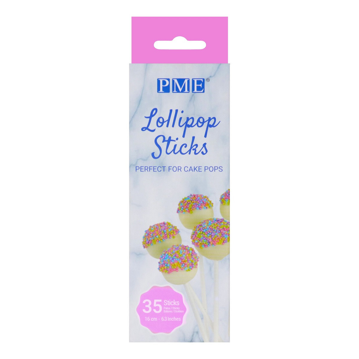 PME lollystokjes 20cm 25 stuks