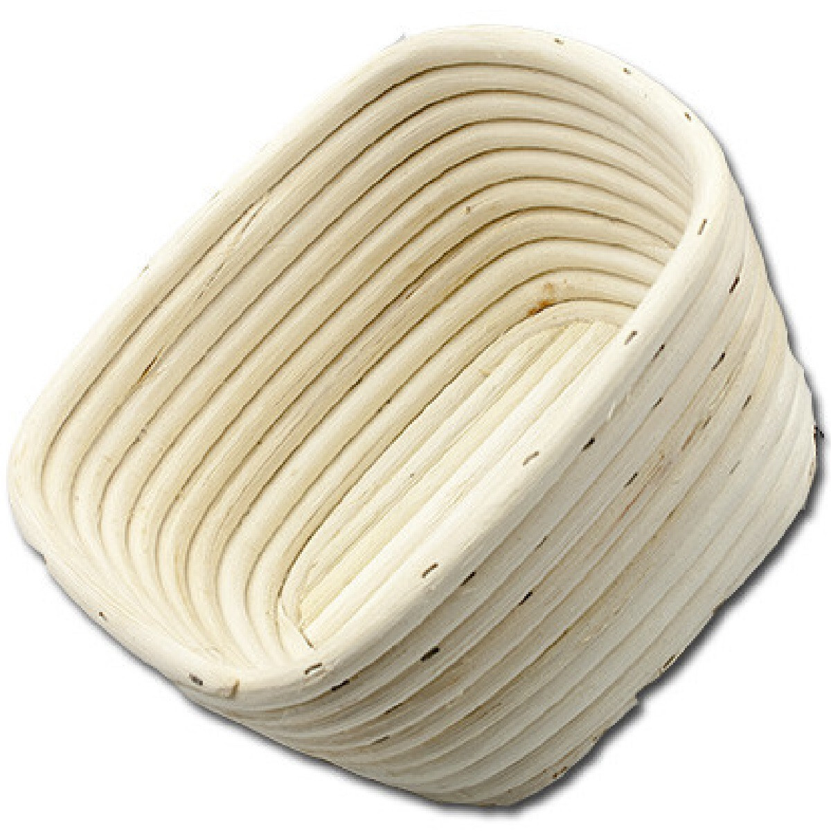 Rijsmandje Riet Vierkant 21x21cm (650 tot 800 gram deeg)