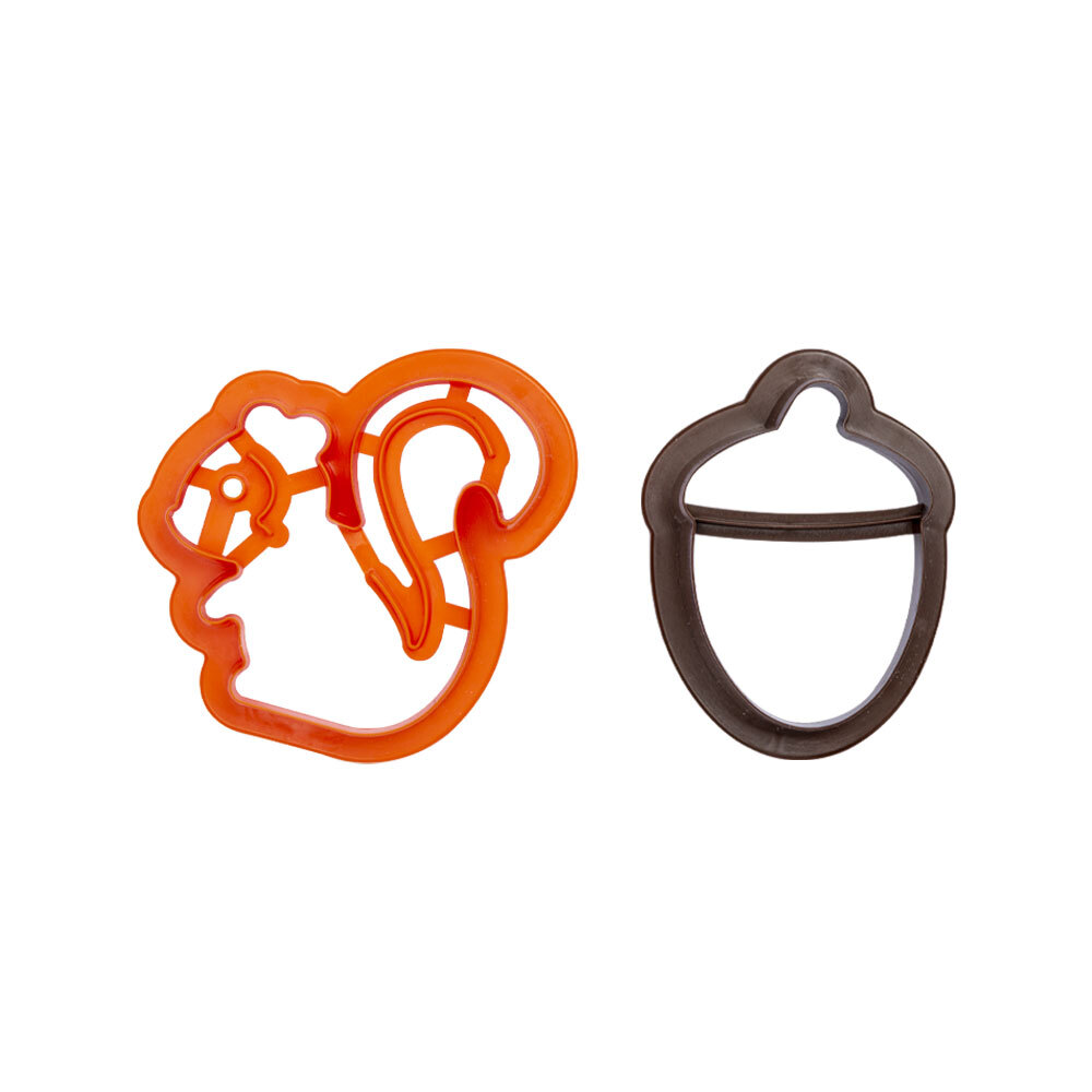 Decora Koekjes uitsteker Eenkoorn en Eikel set/2