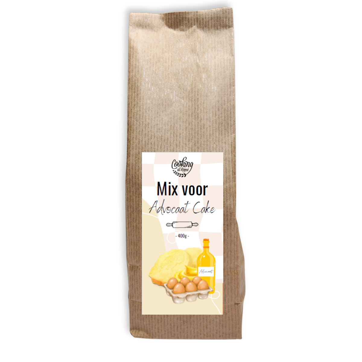 Advocaat cakemix 400 gram (CaH)