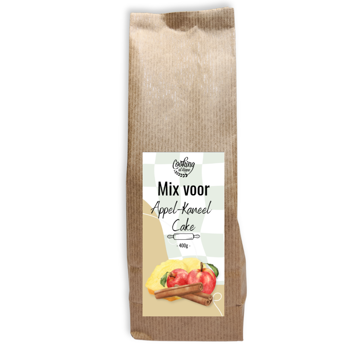 Appel-Kaneel cakemix 400 gram (CaH)