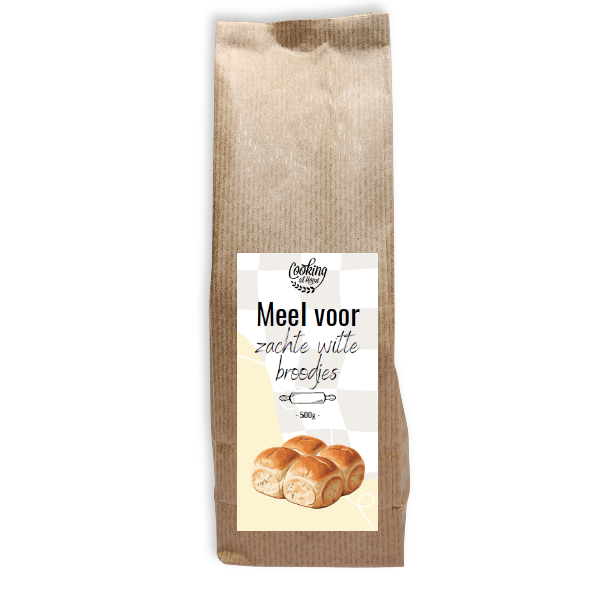 Meel voor zachte witte broodjes 500 gram