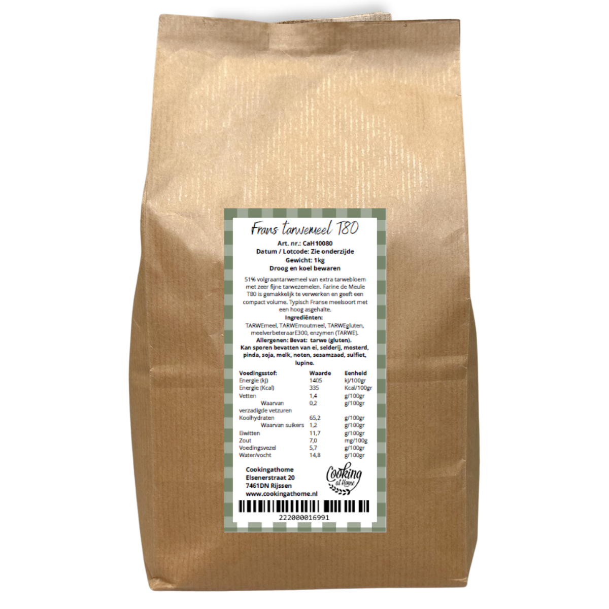 Frans Tarwemeel T80 1kg