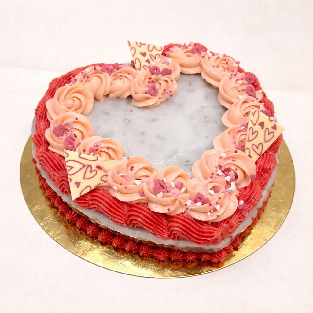 Bakpakket Valentijns kruidcake hart