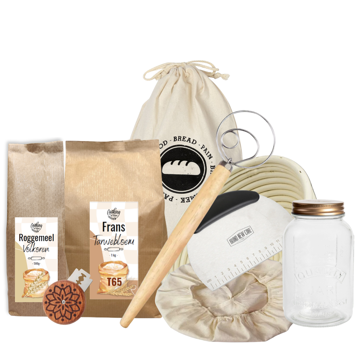 Starterspakket Zuurdesem (24cm) - Vernieuwd