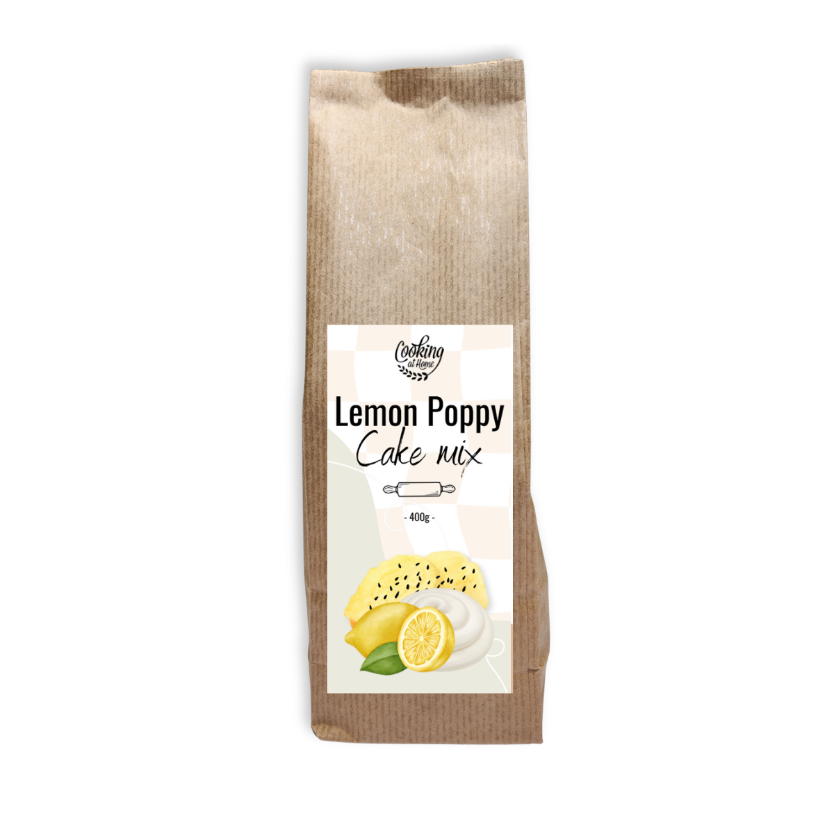 Lemon Poppy Cakemix 400g