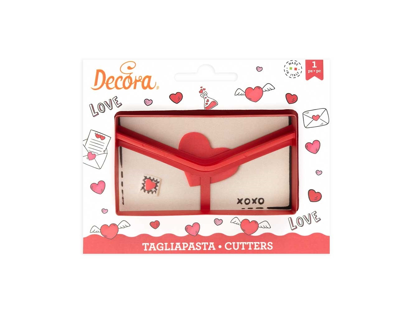 Zoete Berichten Envelop koekjes uitsteker**