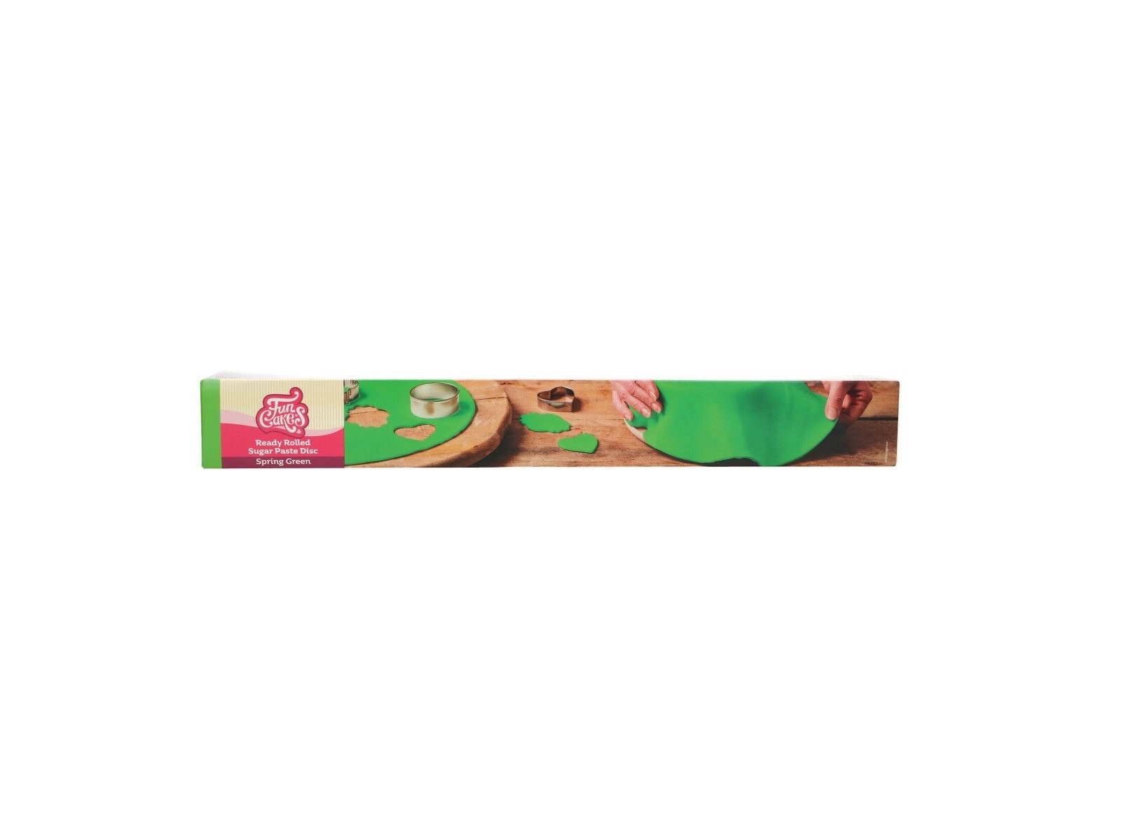 Ready Rolled Fondant Disc Spring Green