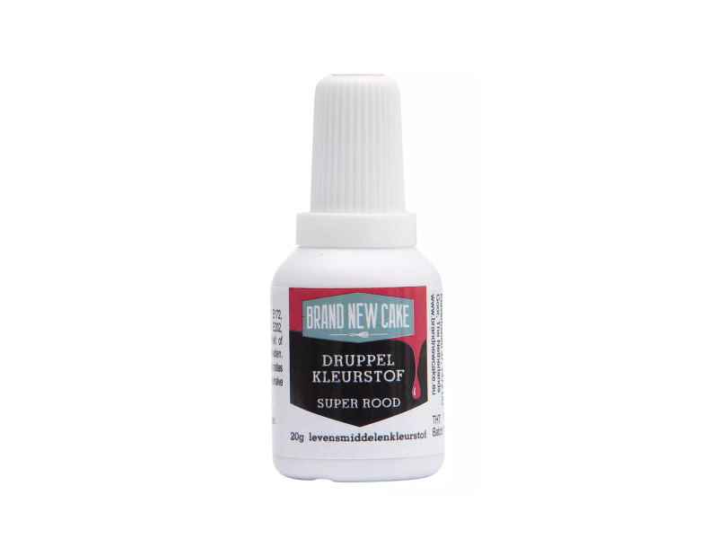 BNC Druppel Kleurstof Super Rood 20gr