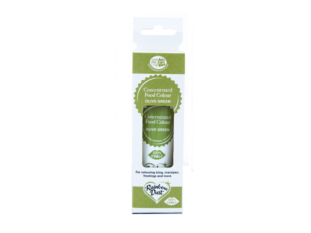 Progel Kleurstof Olive Green 25g THT SALE