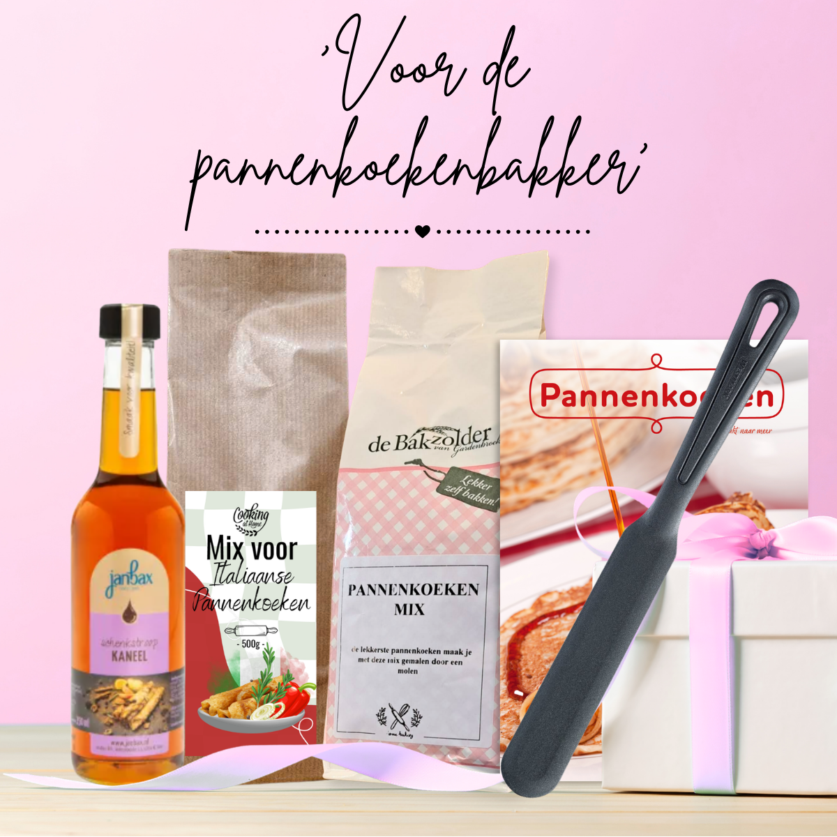 Moederdagpakket 'Voor de pannenkoekenbakker'