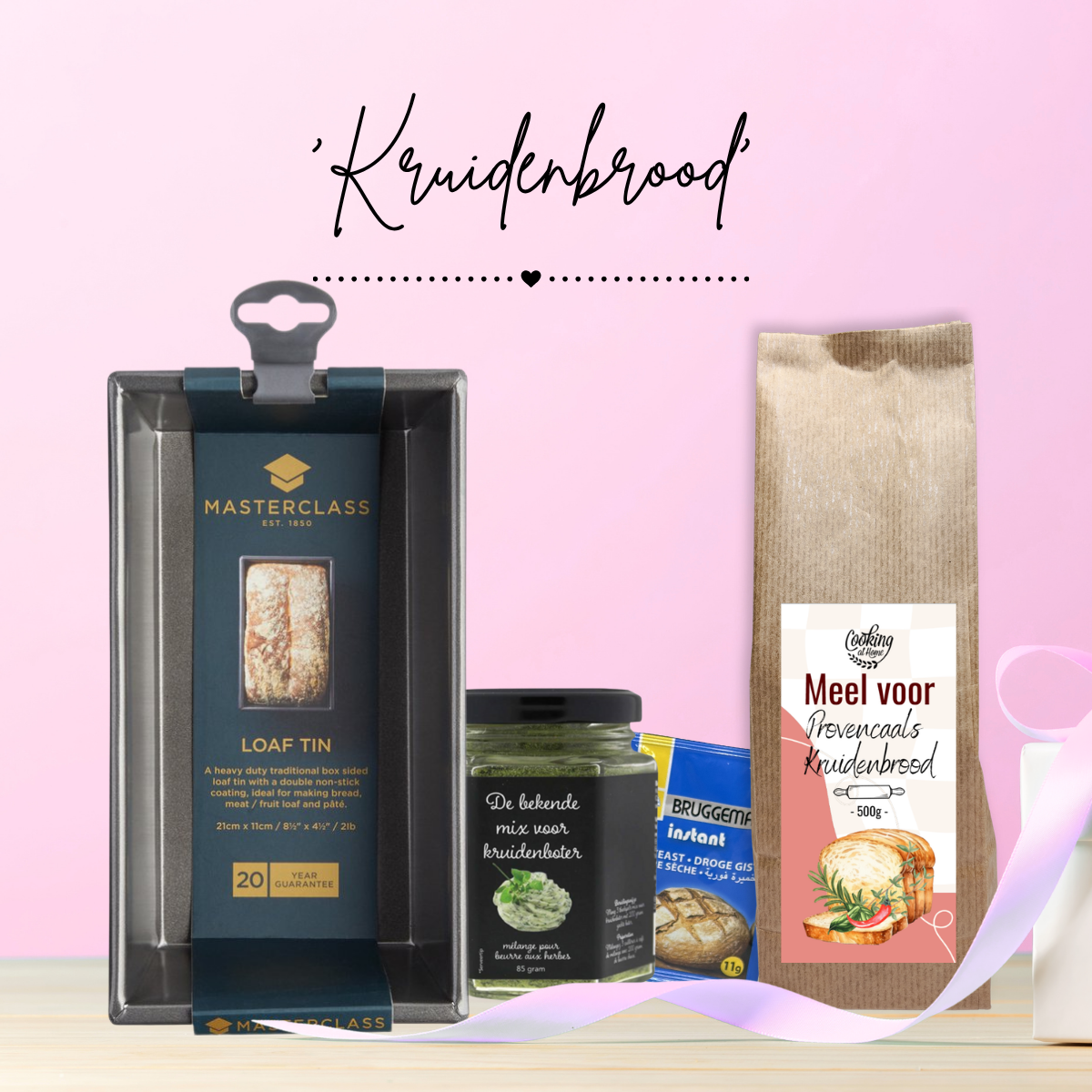 Moederdagpakket 'Kruidenbrood'