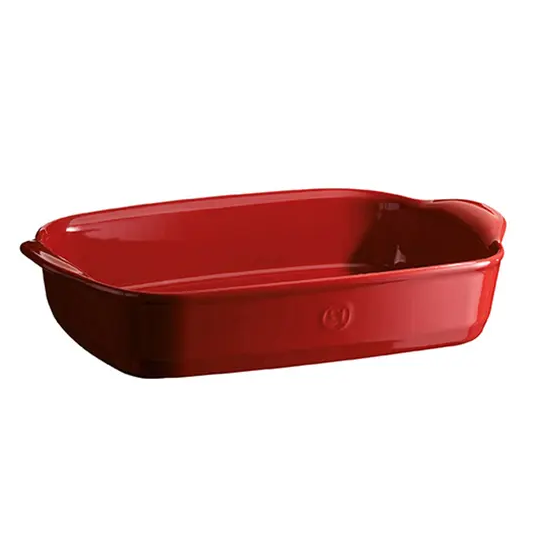Emile Henry Schaal rechthoekig E-box - 360x230mm - Grand Cru