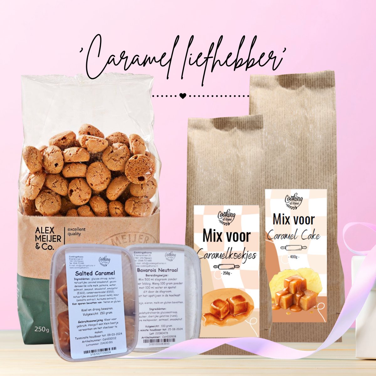 Moederdagpakket 'De Caramel Liefhebber'