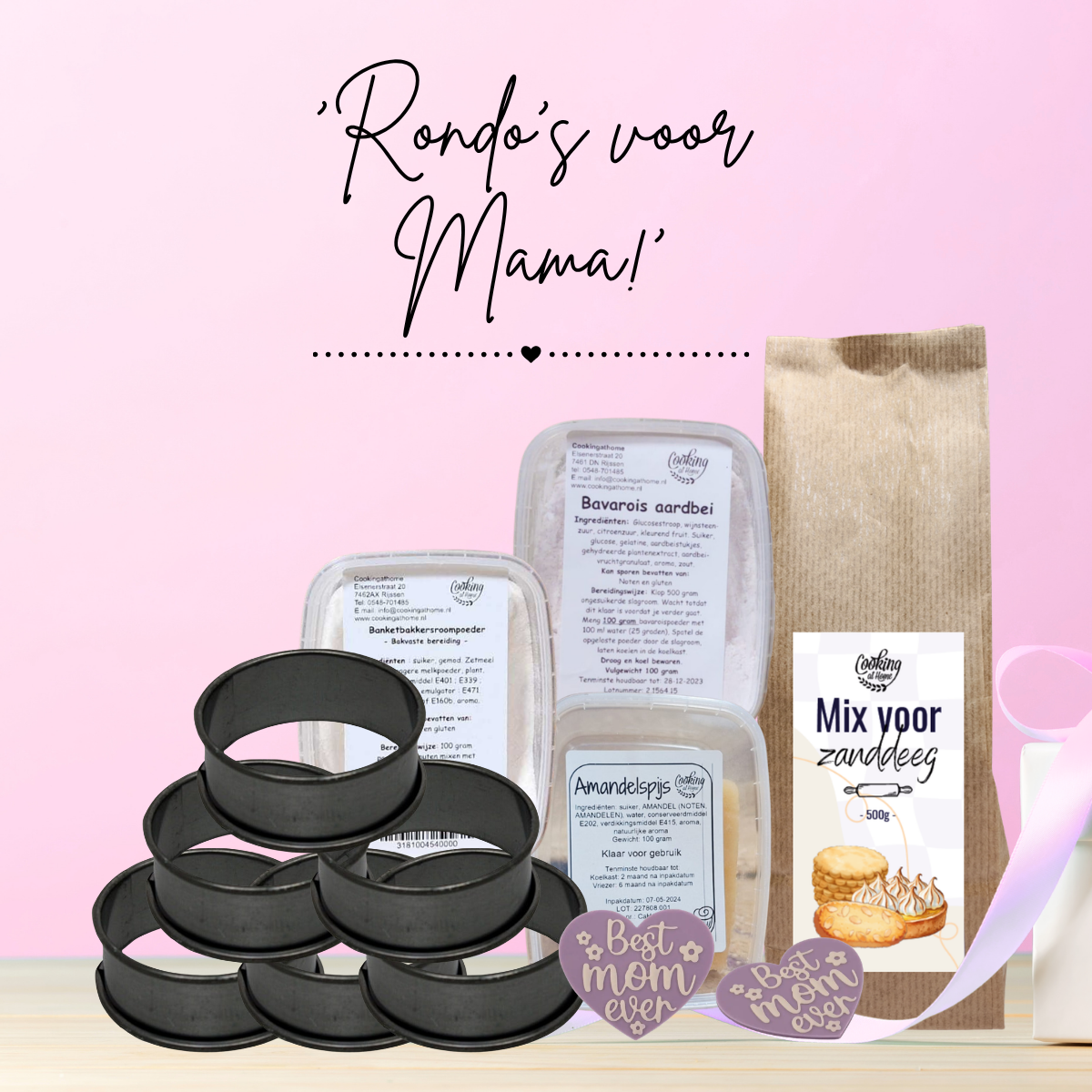 Moederdagpakket 'Rondo's voor mama'
