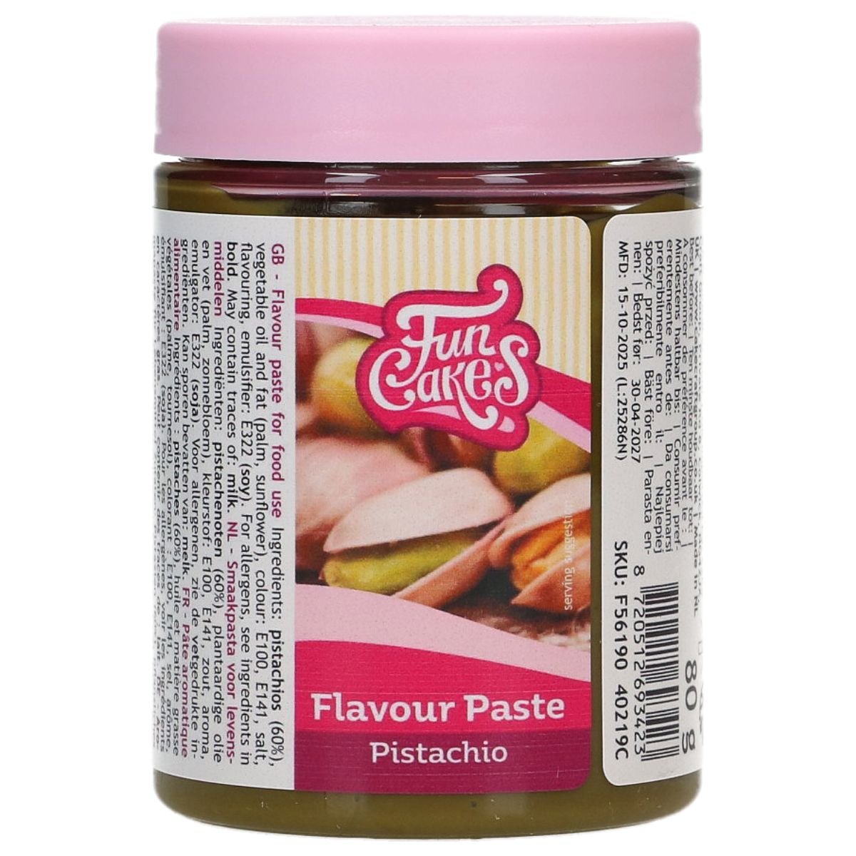 FunCakes Smaakpasta Pistache - 80 gram