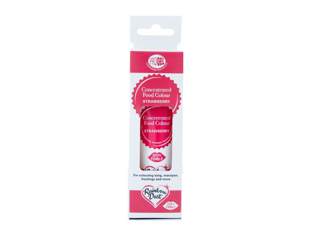Progel Kleurstof Strawberry 25g