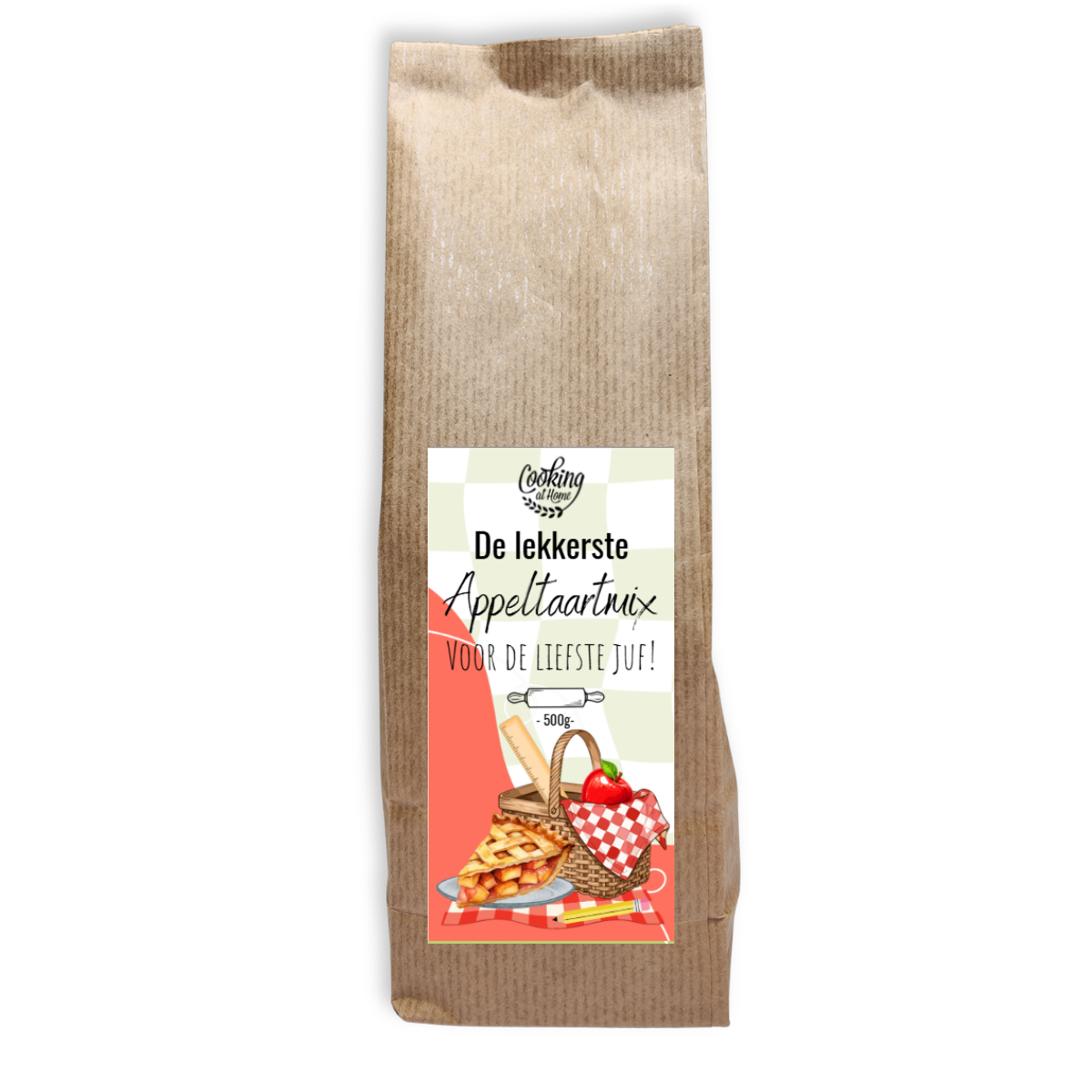 De lekkerste APPELTAARTMIX voor de liefste juf!