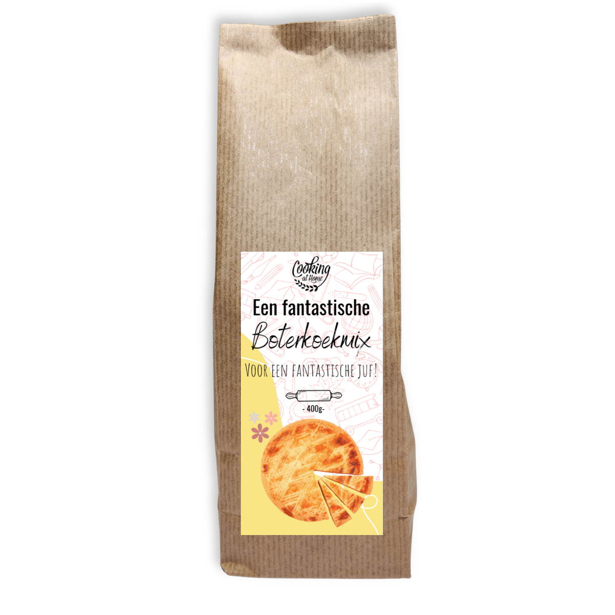 Een fantastische BOTERKOEKMIX voor een fantastische juf!