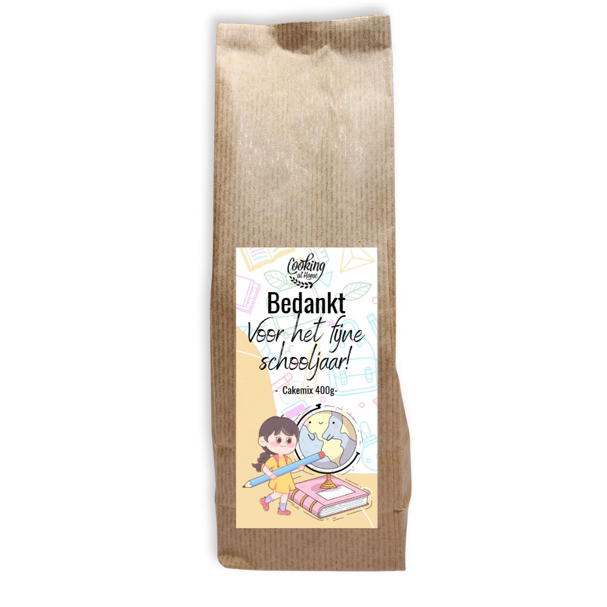 bedankt Cadeaucake 'Bedankt voor het fijne schooljaar!'