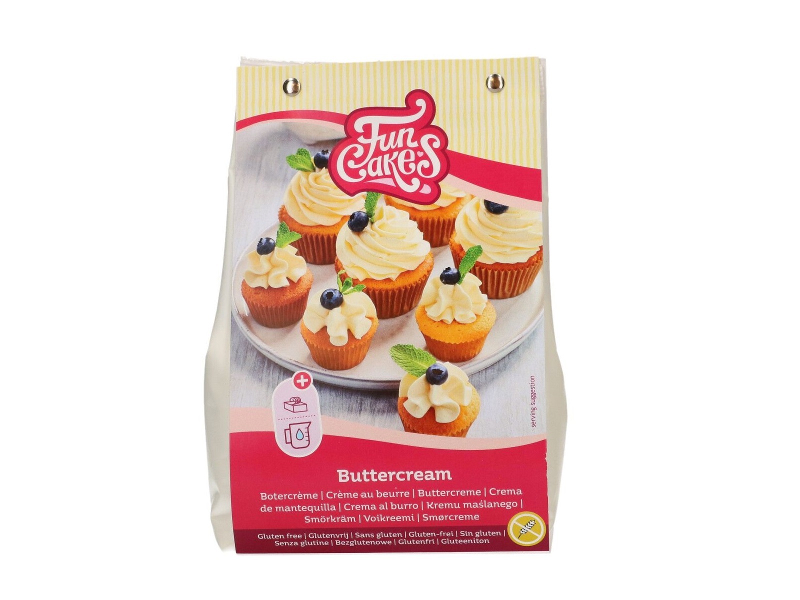 FunCakes Mix voor Botercrème, Glutenvrij 500 g
