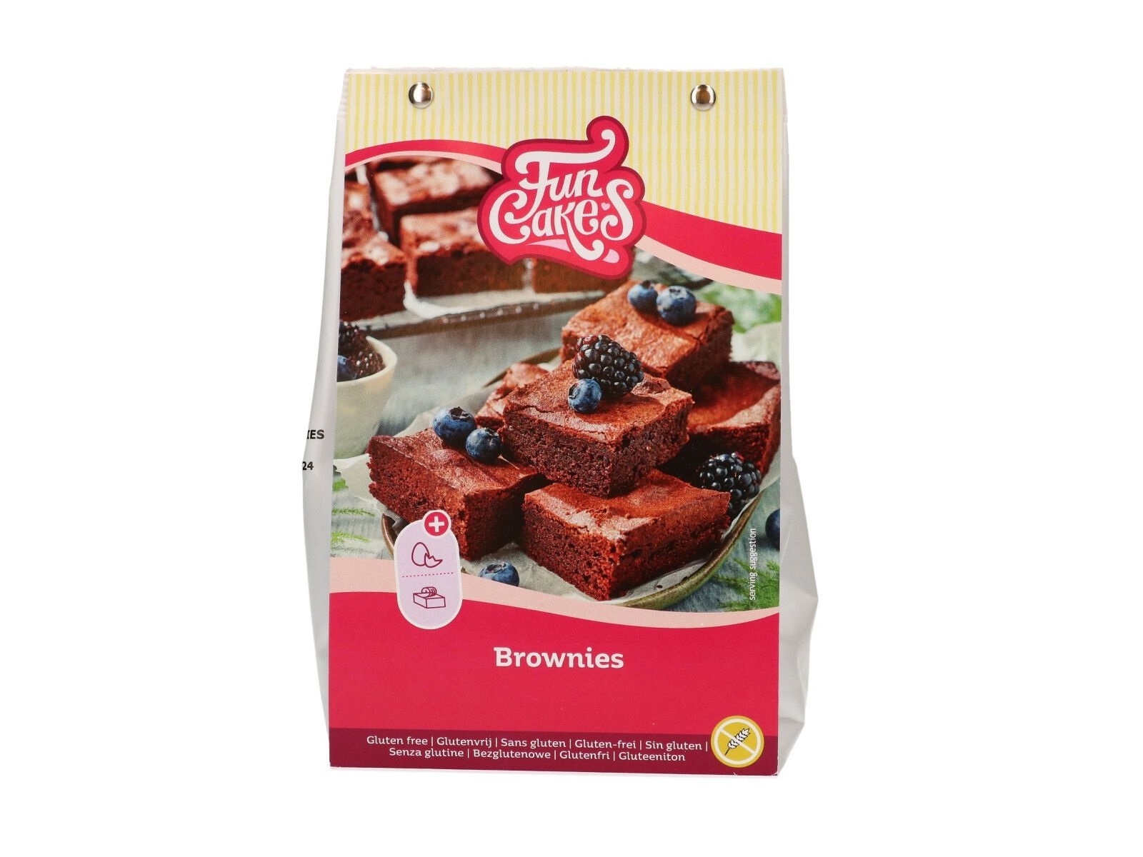 FunCakes Mix voor Brownies, Glutenvrij 500 g
