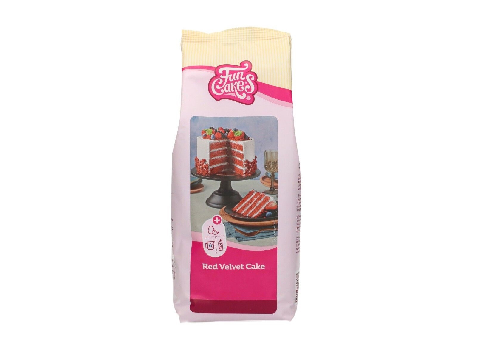 FunCakes Mix voor Red Velvet Cake 1kg